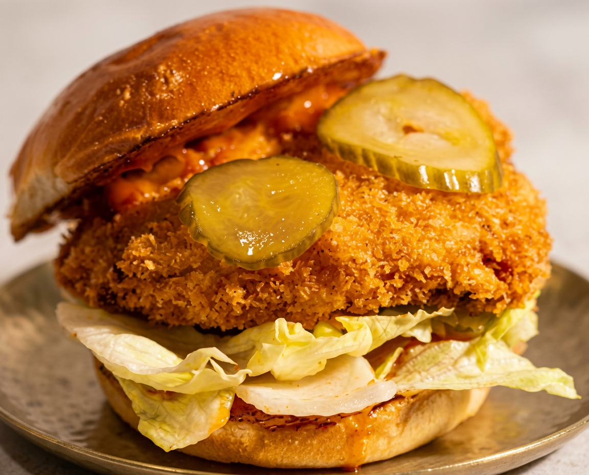 Crunchy Chicken Burger