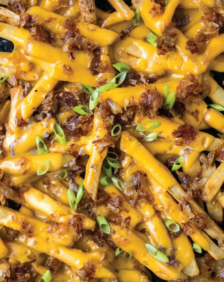 Caramelized Onion Fries (Spicy)